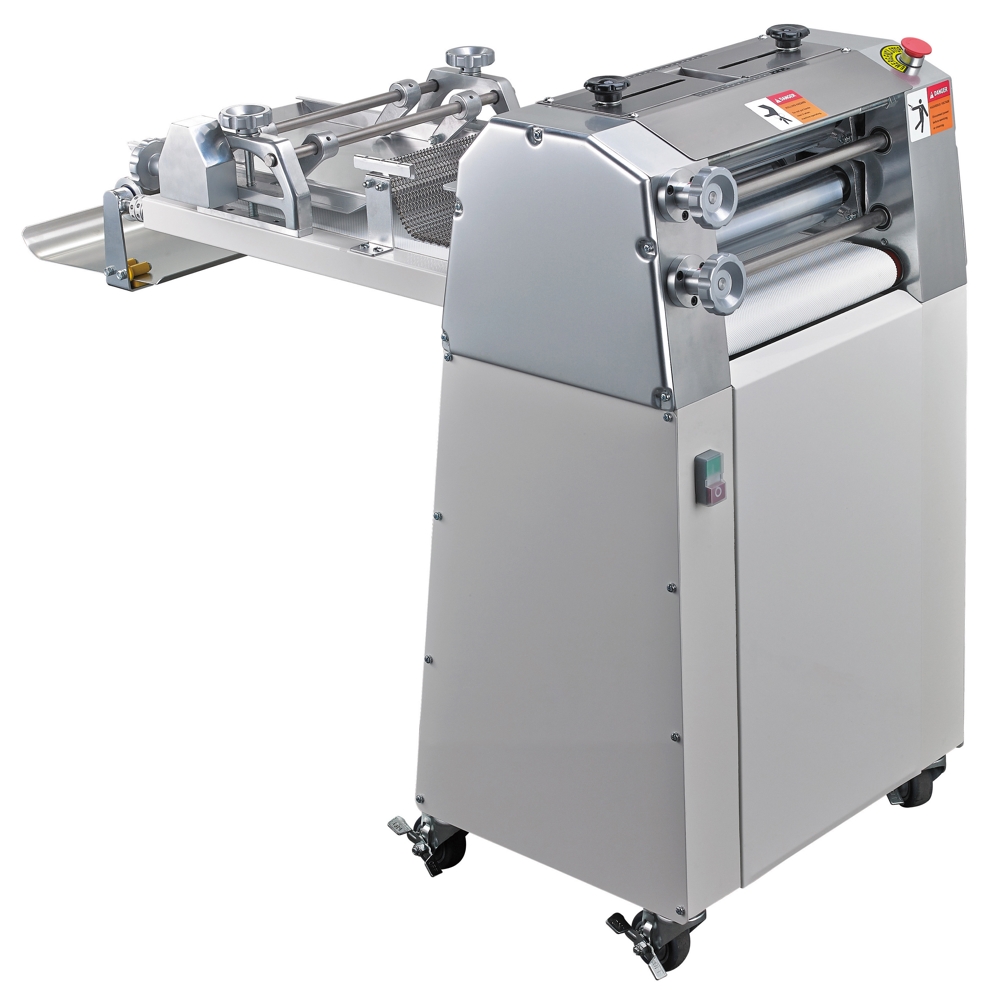Commercial bakery dough sheeter machine for pastry and bread production, Malaysia